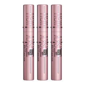 MAYBELLINE LASH SENSATIONAL SKY HIGH MASCARA IN BLACKEST BLACK X3